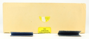 Corgi 262 lincoln continental yy796