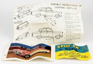 Spot on 100 sl ford zodiac yy1033