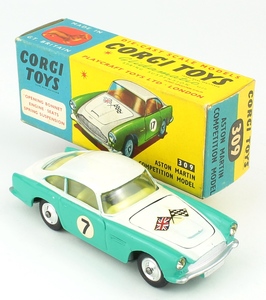 Corgi 309 aston martin competition yy109