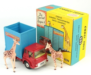 Corgi 503 circus giraffe transporter yy122