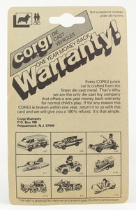 Corgi junior 47 superman van yy1291