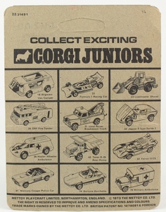 Corgi juniors 69 batmobile yy1301