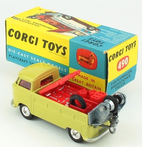 Corgi 490 vw breakdown truck yy1551
