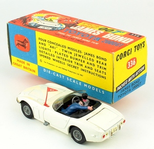 Corgi 336 james bond toyota gold yy1561