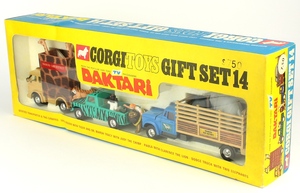Corgi schwarz gift set daktari wild life set yy1713