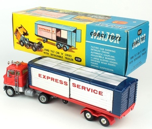 Corgi 1137 express service ford truck trailer yy1991
