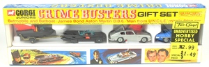 Corgi juniors 3008 crimebusters gift set yy216