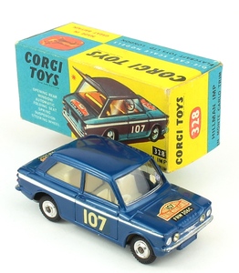 Corgi 328 monte carlo hillman imp yy245