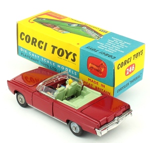Corgi 246 chrysler imperial yy2551