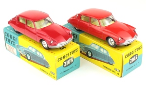 Corgi 210s citroen ds19 yy2923
