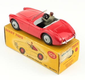 Dinky 103 austin healey yy2961