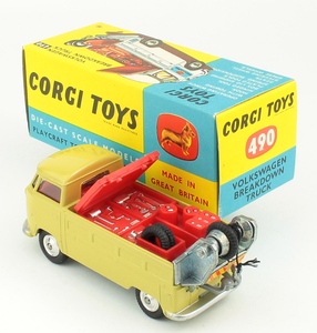 Corgi 490 vw breakdown truck yy3111