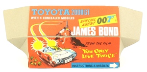 Corgi 336 james bond's toyota yy3263