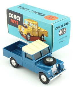 Corgi 406 landrover yy322