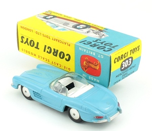 Corgi 303 mercedes open roadster yy3231