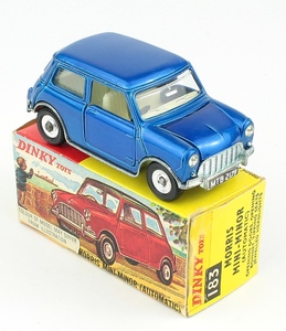 Dinky 183 morris mini minor yy335