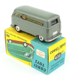 Corgi 433 vroom dreesmann volkswagen delivery van yy3371
