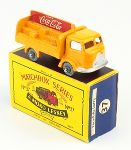 Matchbox no. 37 coca cola lorry yy344