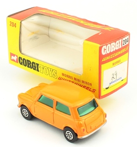 Corgi 204 morris mini minor yy3541