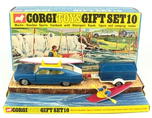 Corgi gift set 10 marlin rambler fastback yy367