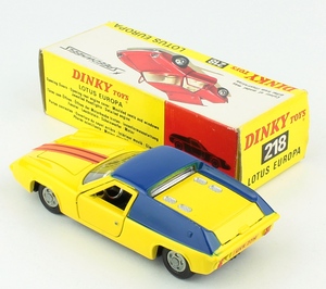 Dinky 218 lotus europa n4021
