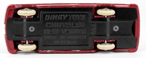 French dinky 24a chrysler new yorker yy3822