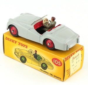 Dinky 105 triumph tr2 yy3951