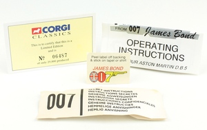 Corgi 96655 james bond db5 yy4212