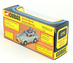 Corgi 270 james bond aston martin yy4231
