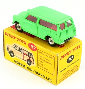 Dinky 197 morris mini traveller yy4301