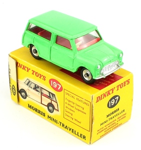 Dinky 197 morris mini traveller yy430