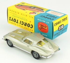 Corgi 310 chevrolet corvette sting ray yy4411