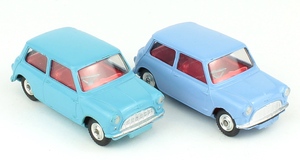 Corgi 226 morris mini minor blue yy4523