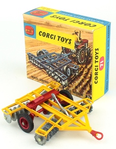 Corgi 71 disc harrow yy528