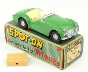 Spot on models 108 triumph tr3 yy591