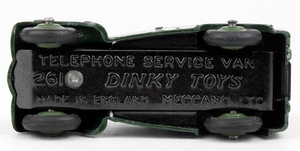 Dinky toys 261 telephone service van yy6042