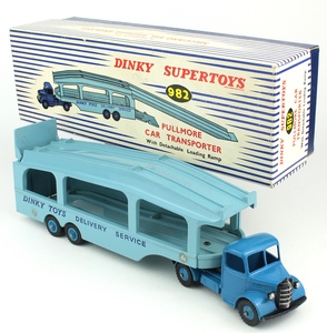 Dinky toys 982 pullmore car transporter ramp yy628