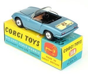 Corgi toys 318 lotus elan s2 yy6421