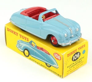 Dinky toys 106 austin atlantic yy647