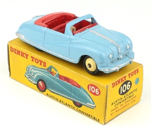 Dinky toys 106 austin atlantic yy648