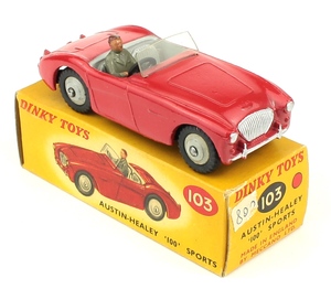 Dinky toys 103 austin healey yy652