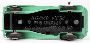 Dinky toys 102 mg midget yy6532