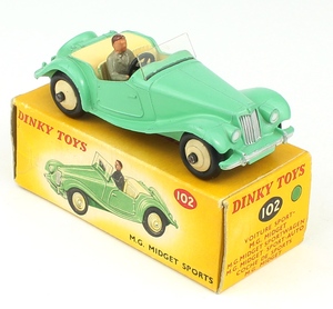 Dinky toys 102 mg midget yy653