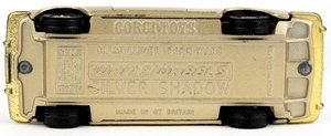 Corgi toys 280 rolls royce silver shadow yy6612