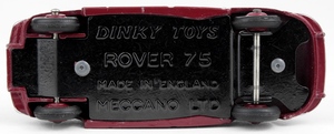 Dinky toys 156 rover 75 saloon yy6882