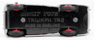 Dinky toys 105 triumph tr2 sports yy692