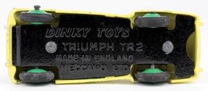 Dinky toys 105 triumph tr2 sports yy6912