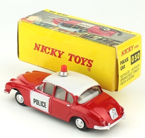 Nicky dinky 050 jaguar 3.4l jaguar police yy6951