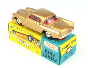 Corgi toys 211s studebaker golden hawk yy7071