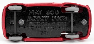 Dinky toys 183 fiat 600 saloon yy7282